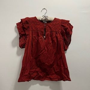 *4for$15* Cotton eyelet top